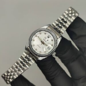 ROLEX Day And Date Watch (Silver)
